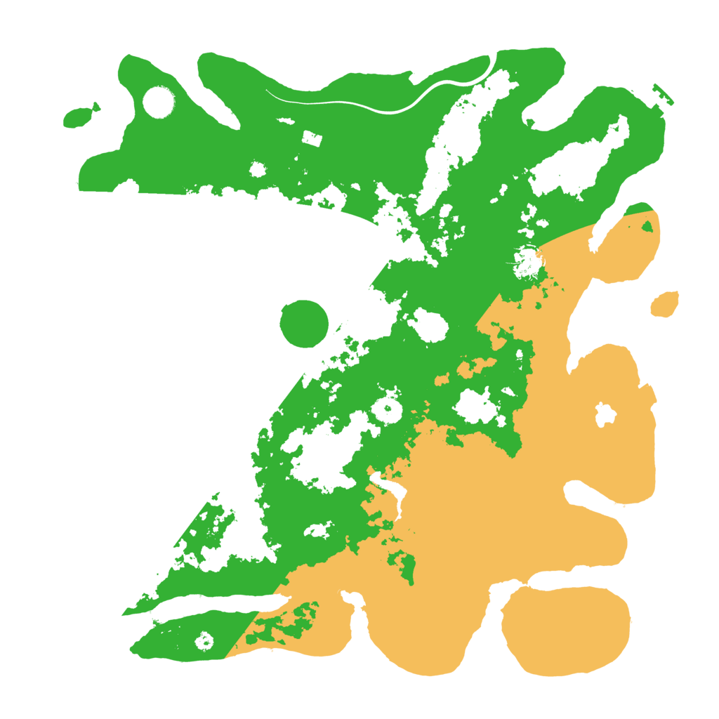Biome Rust Map: Procedural Map, Size: 4000, Seed: 33508986