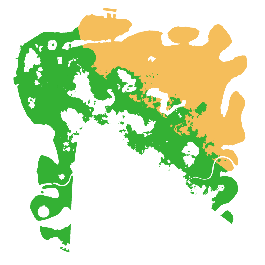 Biome Rust Map: Procedural Map, Size: 4000, Seed: 318004841