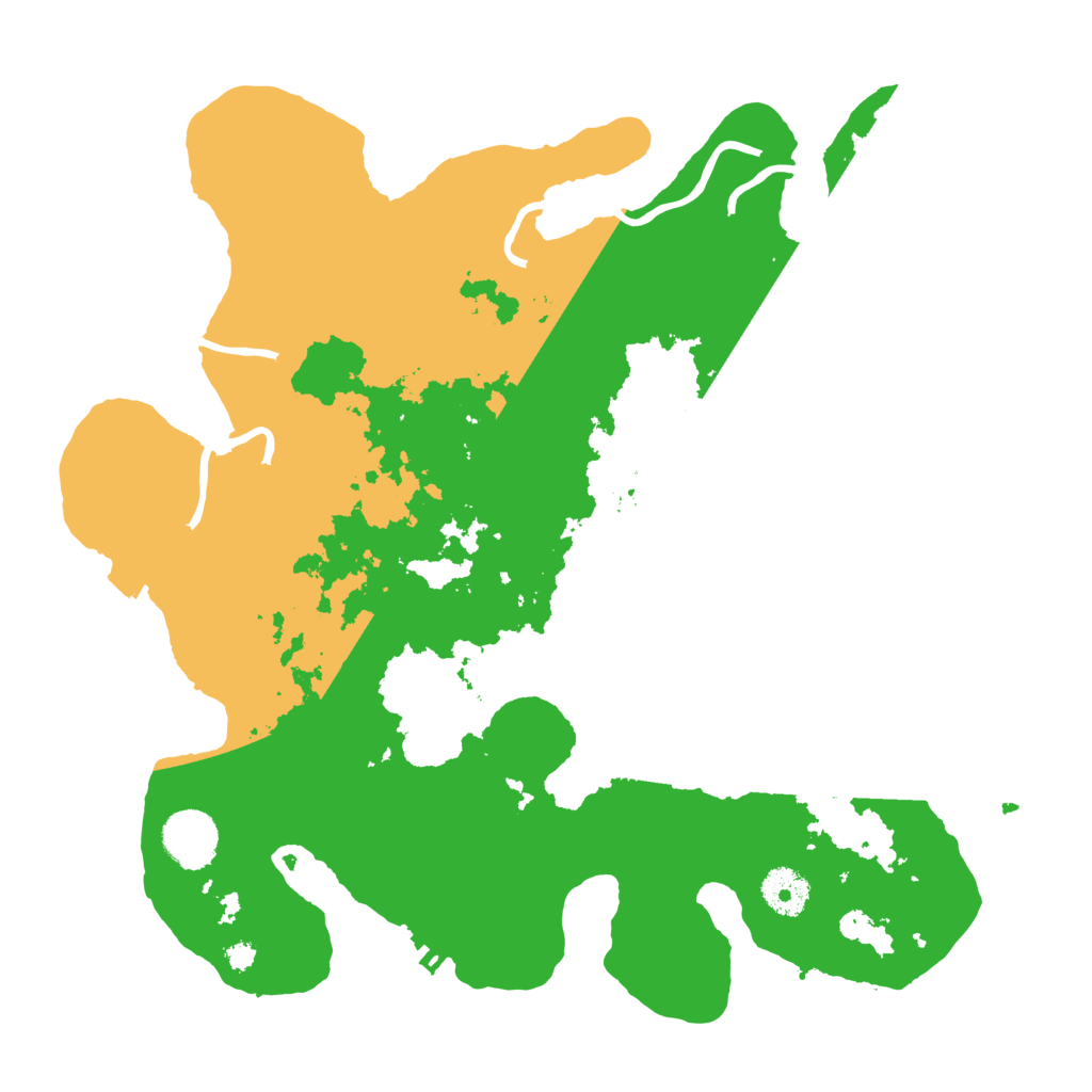 Biome Rust Map: Procedural Map, Size: 3500, Seed: 200710366