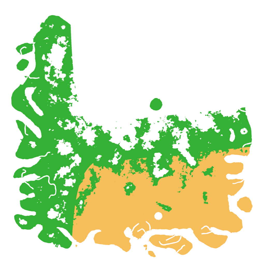 Biome Rust Map: Procedural Map, Size: 6000, Seed: 1931619716