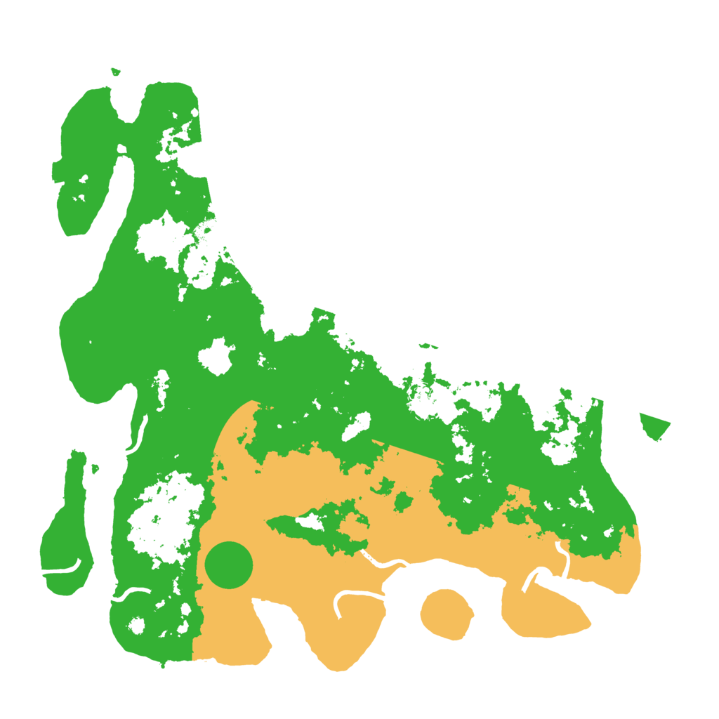 Biome Rust Map: Procedural Map, Size: 4000, Seed: 370268907