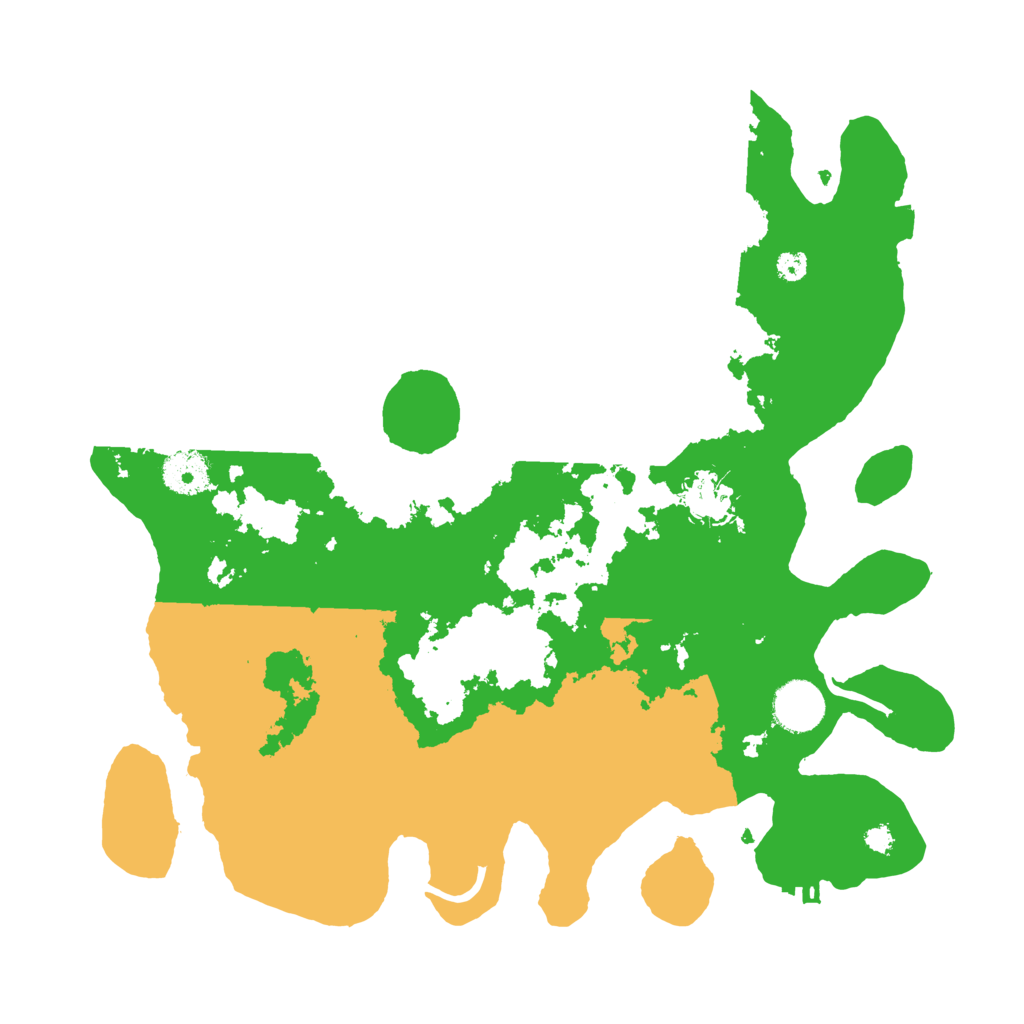 Biome Rust Map: Procedural Map, Size: 3500, Seed: 1662662909