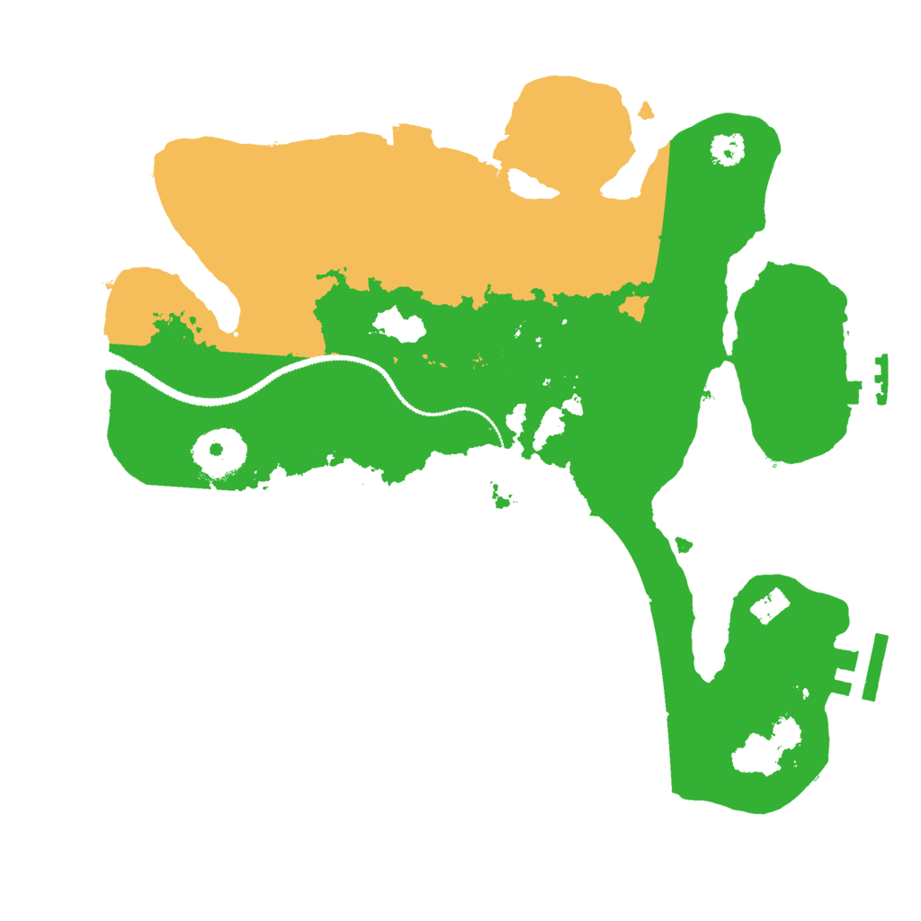 Biome Rust Map: Procedural Map, Size: 2750, Seed: 21548796