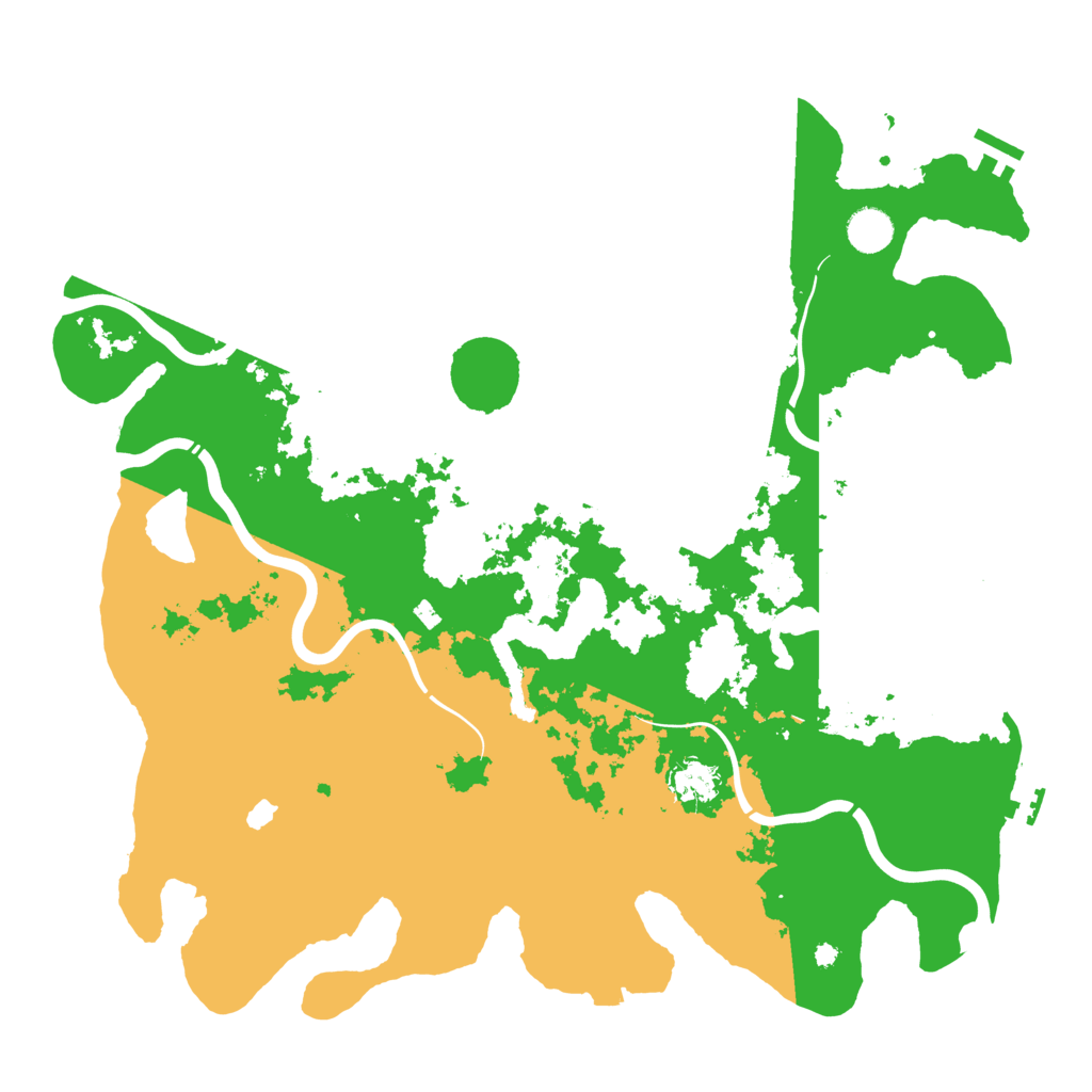 Biome Rust Map: Procedural Map, Size: 4250, Seed: 1052806185