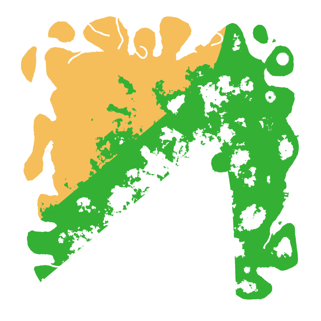 Biome Rust Map: Procedural Map, Size: 4501, Seed: 1901