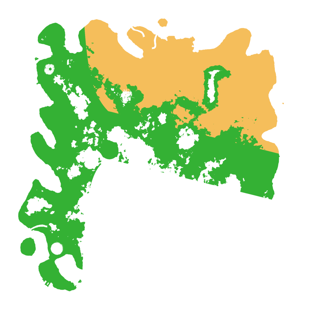 Biome Rust Map: Procedural Map, Size: 4500, Seed: 20240508