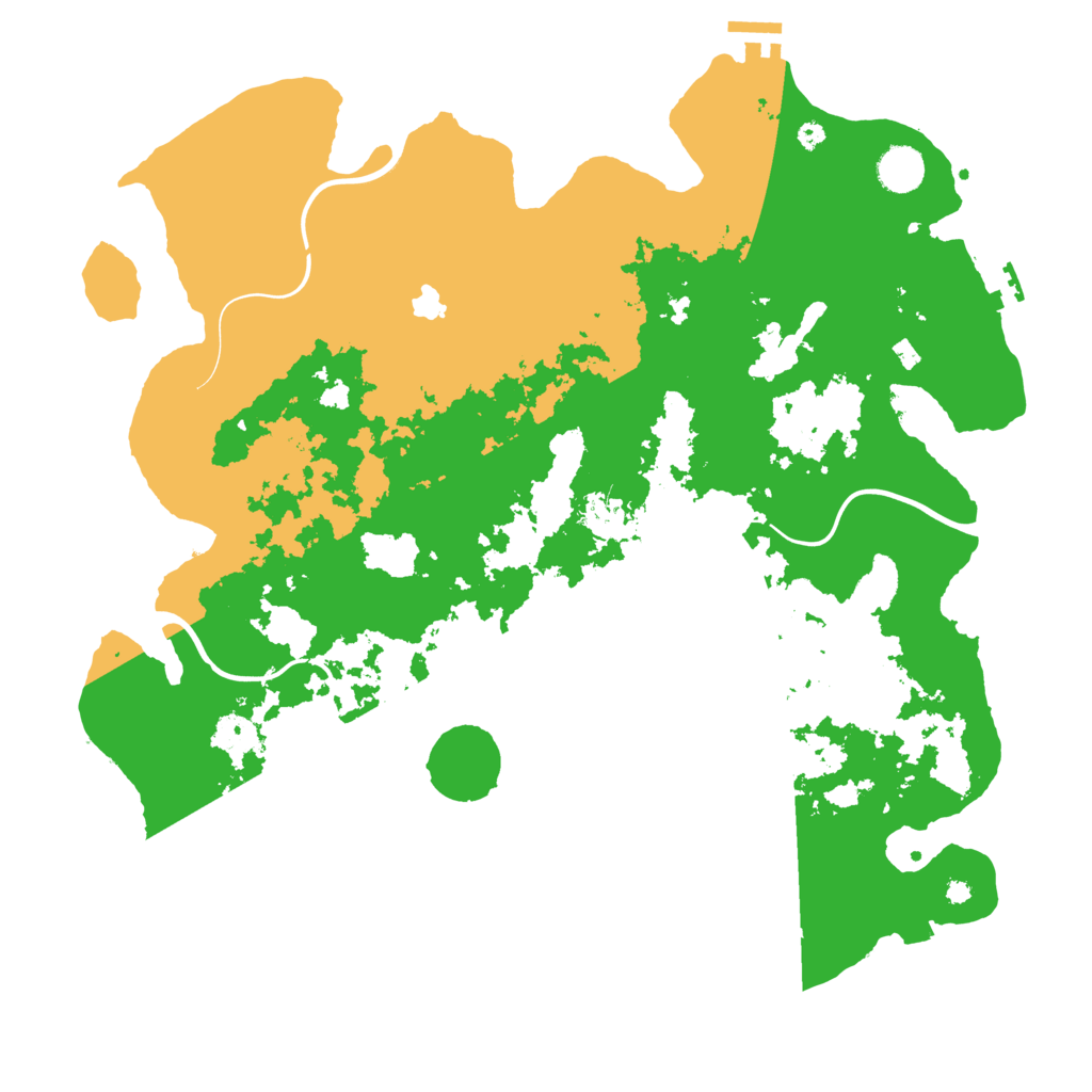 Biome Rust Map: Procedural Map, Size: 4100, Seed: 51801894