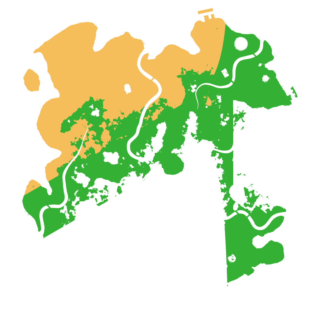 Biome Rust Map: Procedural Map, Size: 4100, Seed: 51801894