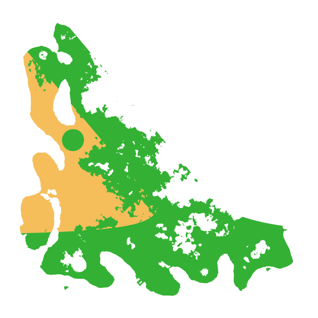 Biome Rust Map: Procedural Map, Size: 3850, Seed: 209283502