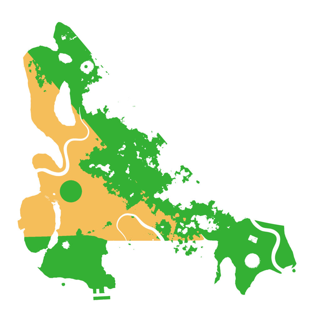 Biome Rust Map: Procedural Map, Size: 3850, Seed: 209283502