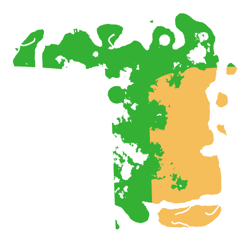 Biome Rust Map: Procedural Map, Size: 4000, Seed: 1791184060