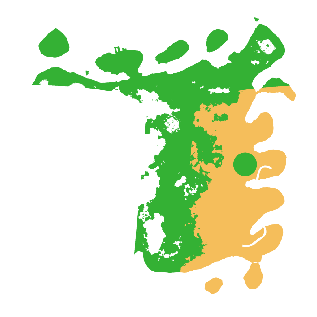 Biome Rust Map: Procedural Map, Size: 3550, Seed: 22786477