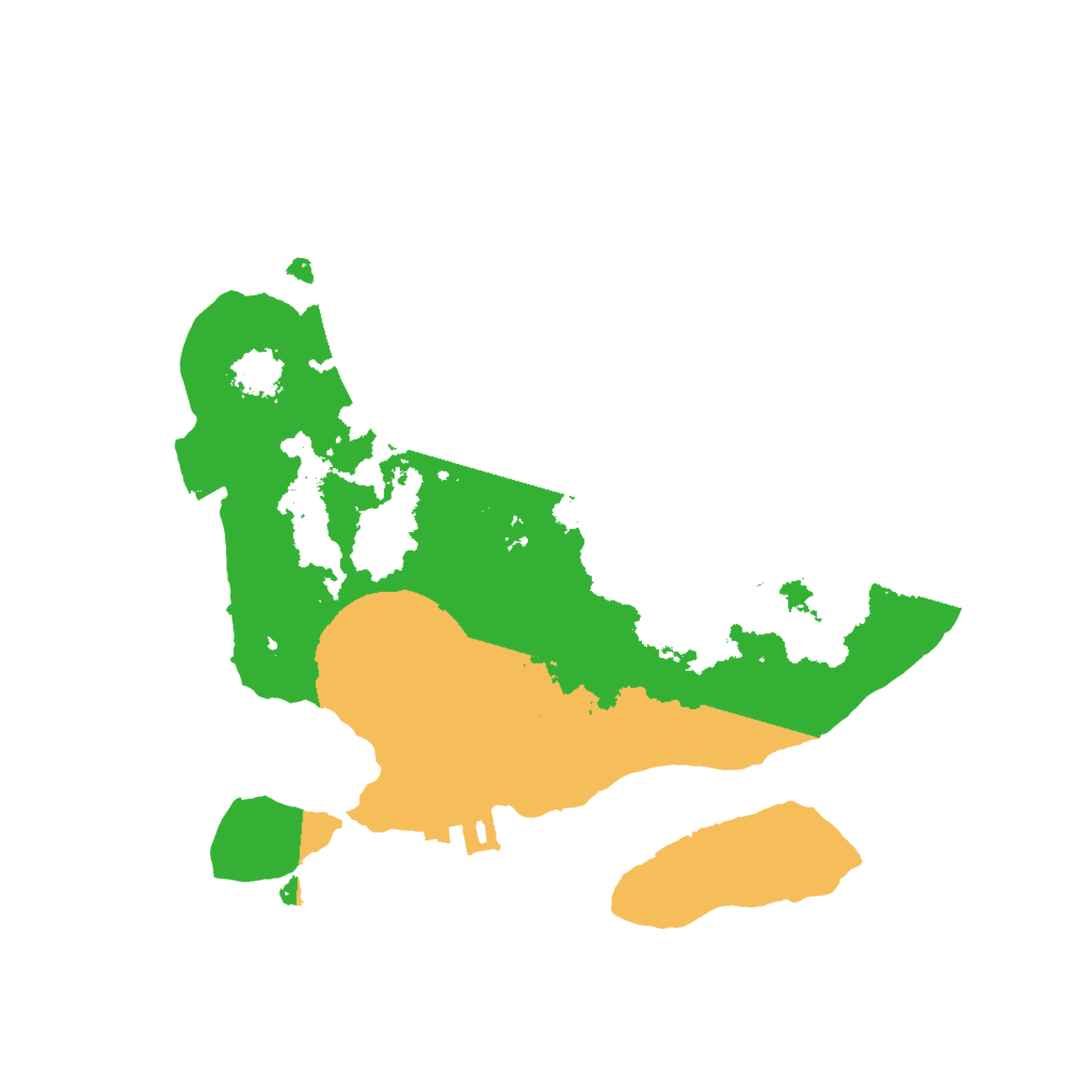 Biome Rust Map: Procedural Map, Size: 2000, Seed: 1505466393