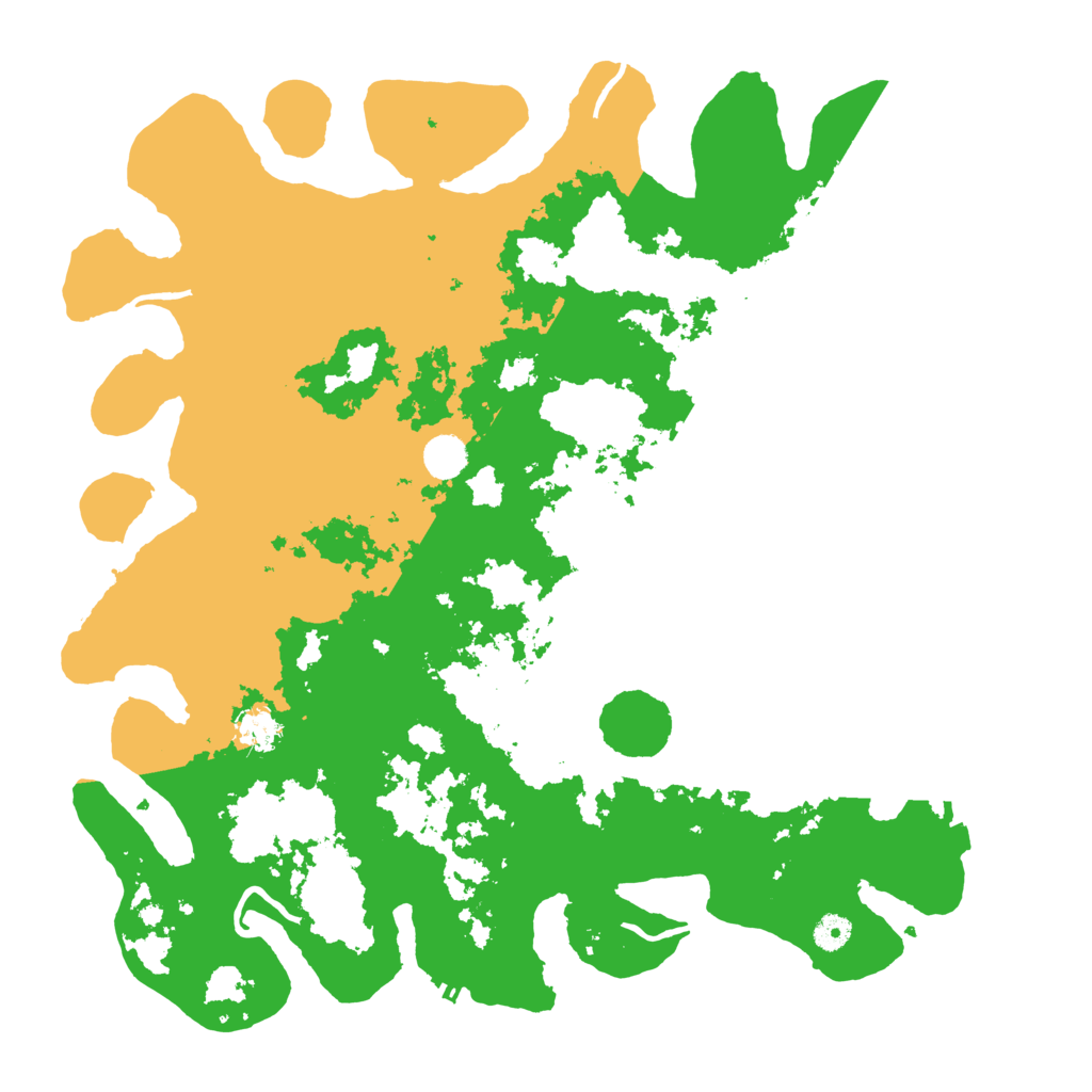 Biome Rust Map: Procedural Map, Size: 4500, Seed: 73915