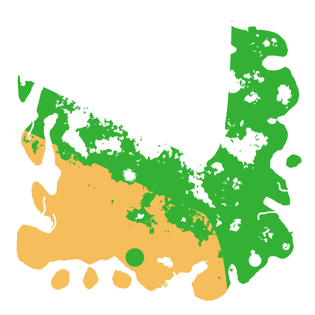 Biome Rust Map: Procedural Map, Size: 4500, Seed: 121816718