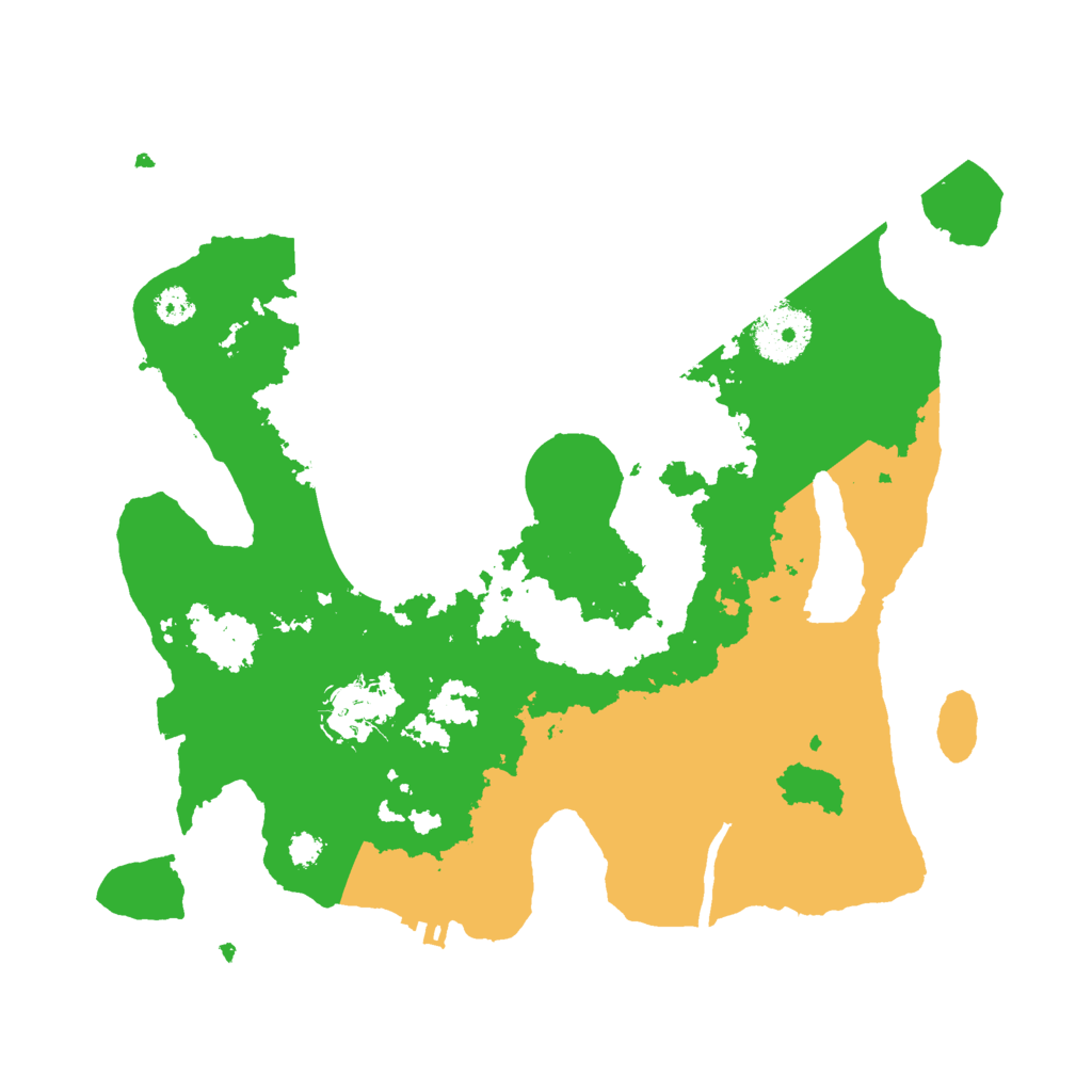 Biome Rust Map: Procedural Map, Size: 3000, Seed: 16690