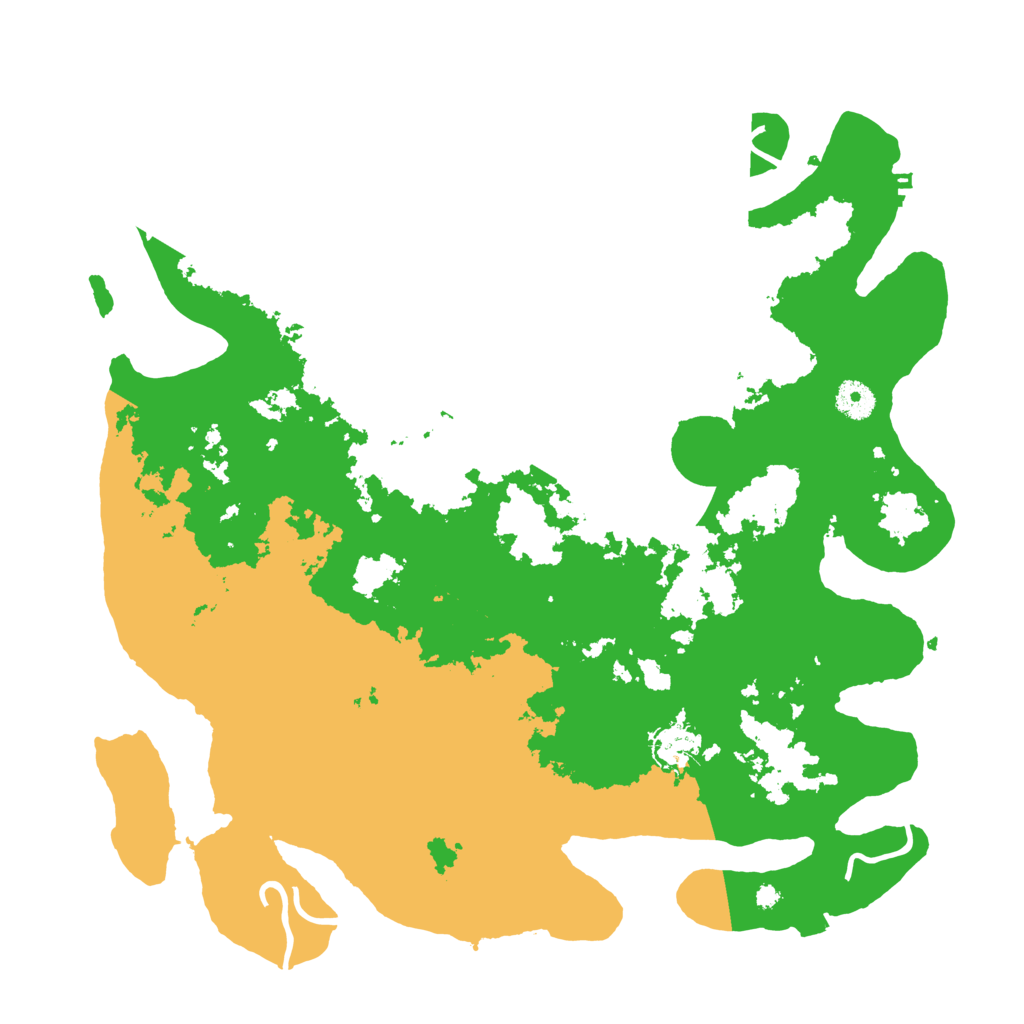 Biome Rust Map: Procedural Map, Size: 4000, Seed: 130065912