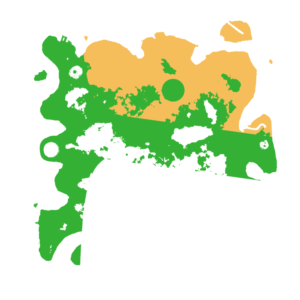 Biome Rust Map: Procedural Map, Size: 3500, Seed: 1296681925