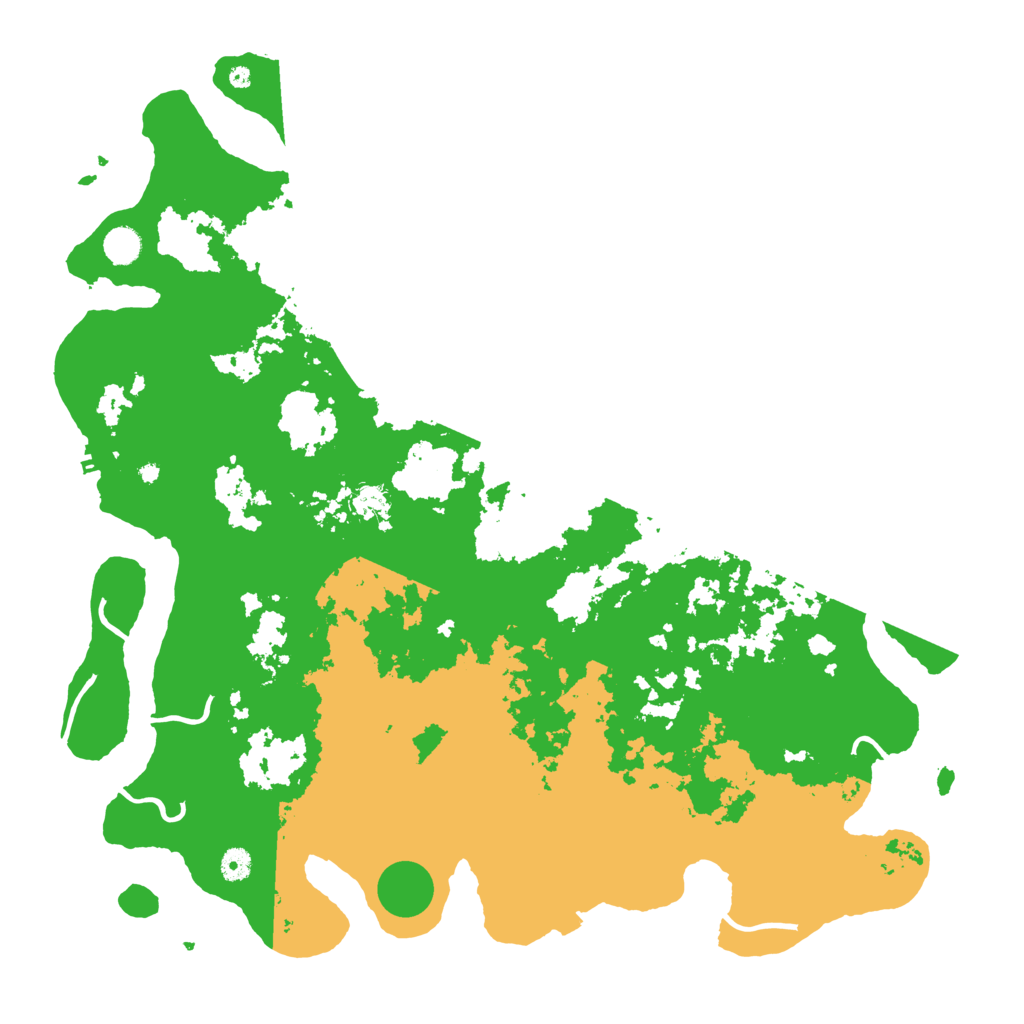 Biome Rust Map: Procedural Map, Size: 4800, Seed: 574