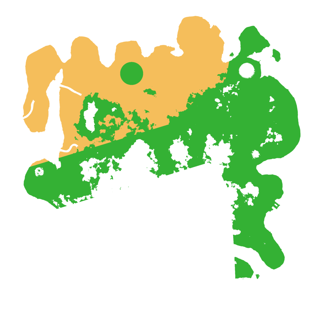 Biome Rust Map: Procedural Map, Size: 3700, Seed: 55560776