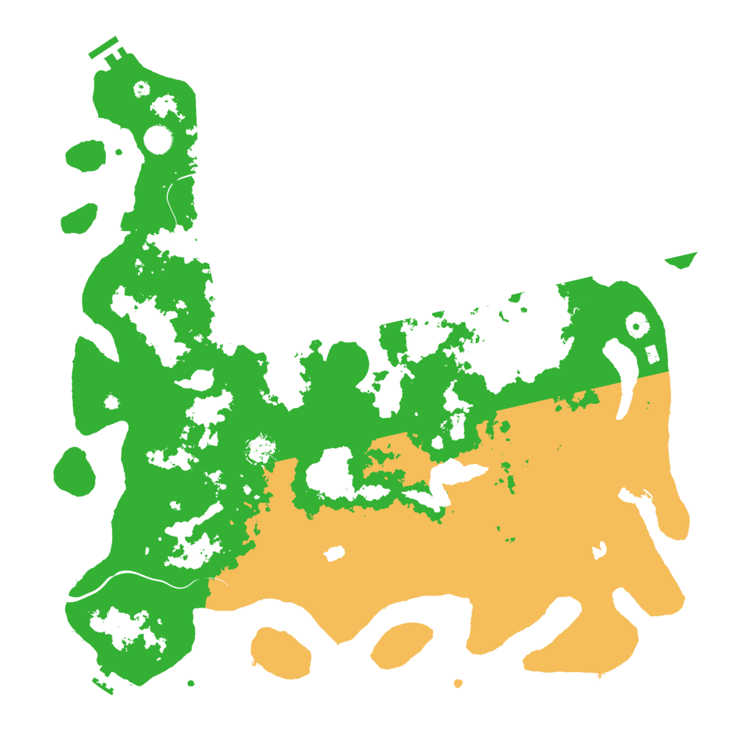 Biome Rust Map: Procedural Map, Size: 4500, Seed: 1958310740