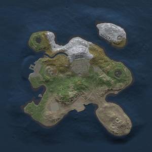 Thumbnail Rust Map: Procedural Map, Size: 2000, Seed: 676488102, 5 Monuments