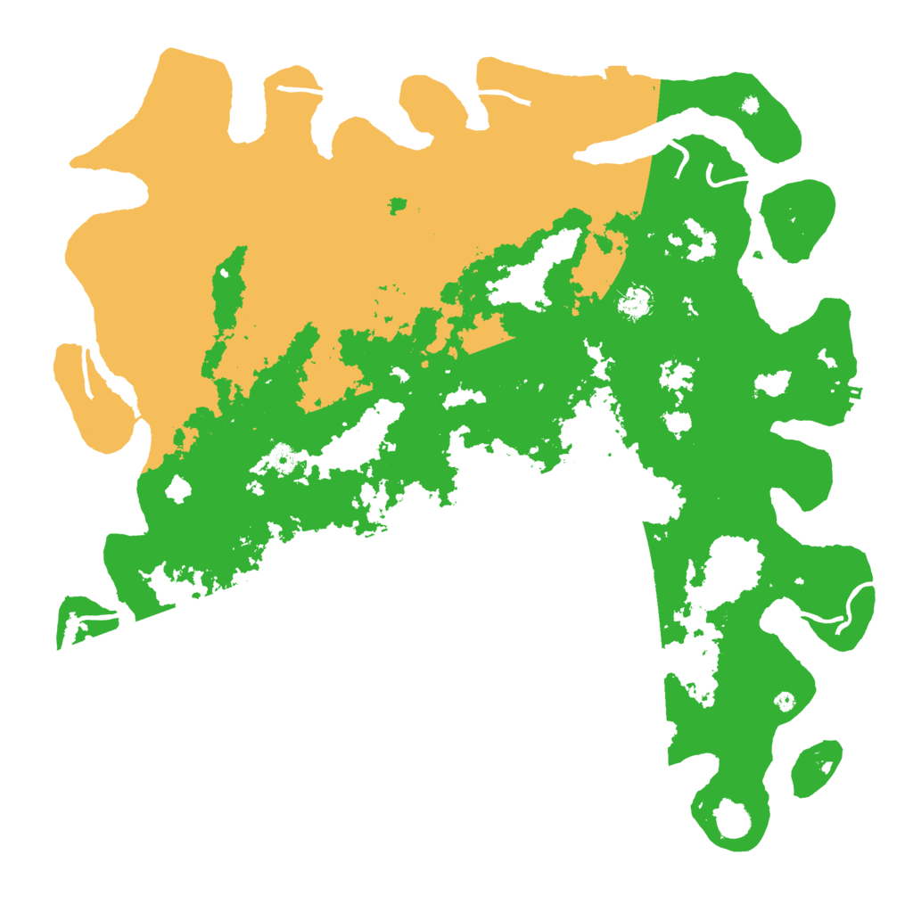 Biome Rust Map: Procedural Map, Size: 4800, Seed: 368200070