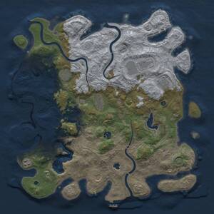 Thumbnail Rust Map: Procedural Map, Size: 4250, Seed: 1980794678, 15 Monuments