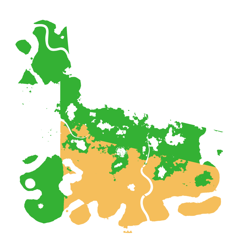 Biome Rust Map: Procedural Map, Size: 4250, Seed: 1980794678