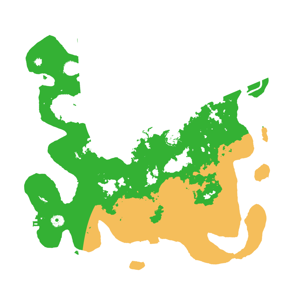 Biome Rust Map: Procedural Map, Size: 3500, Seed: 1219795960