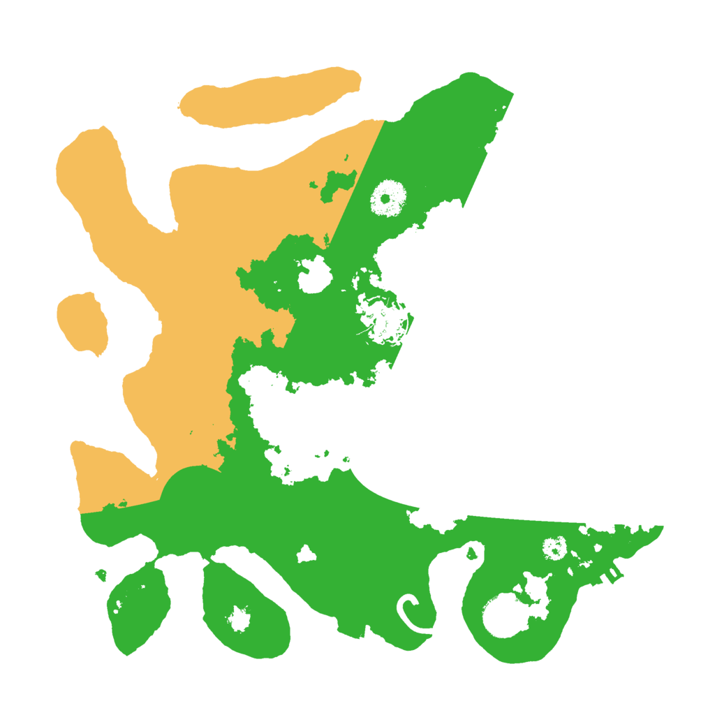 Biome Rust Map: Procedural Map, Size: 3000, Seed: 929792566