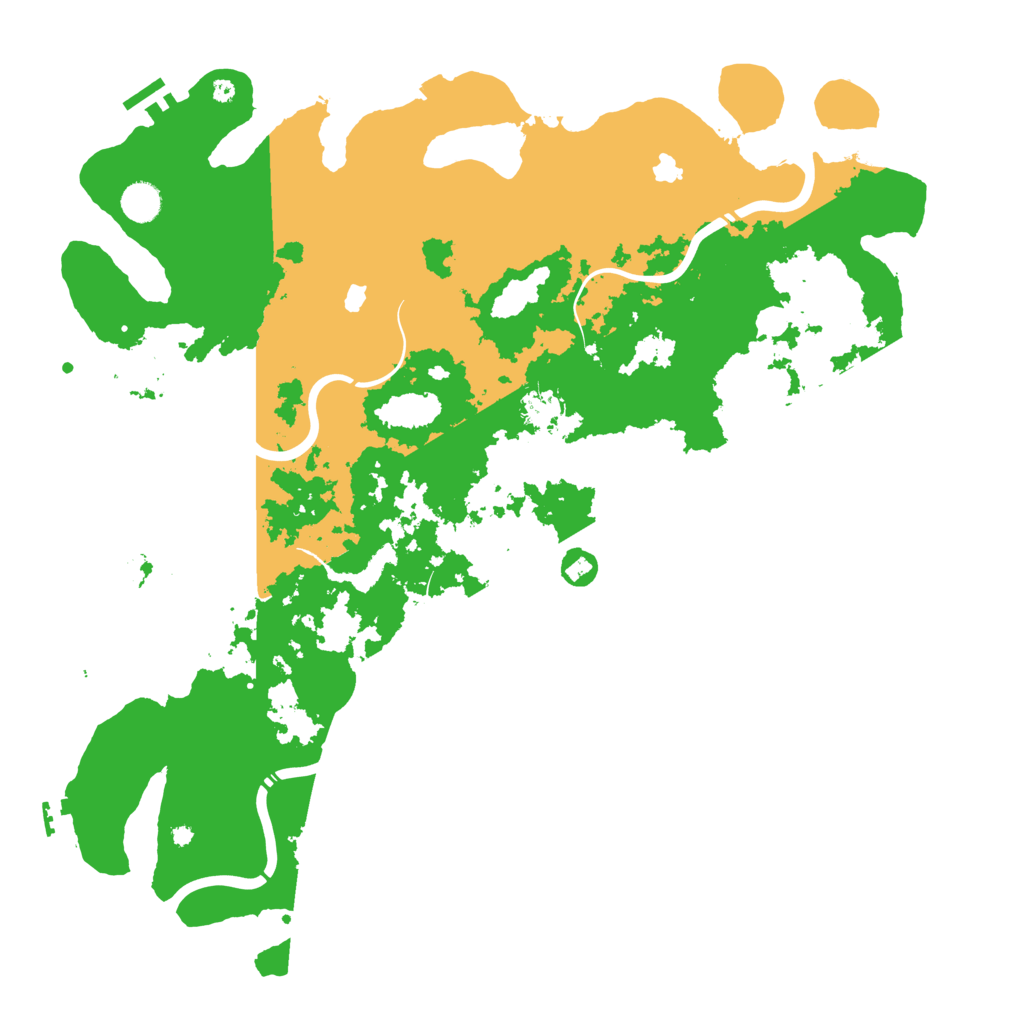 Biome Rust Map: Procedural Map, Size: 4500, Seed: 177218704