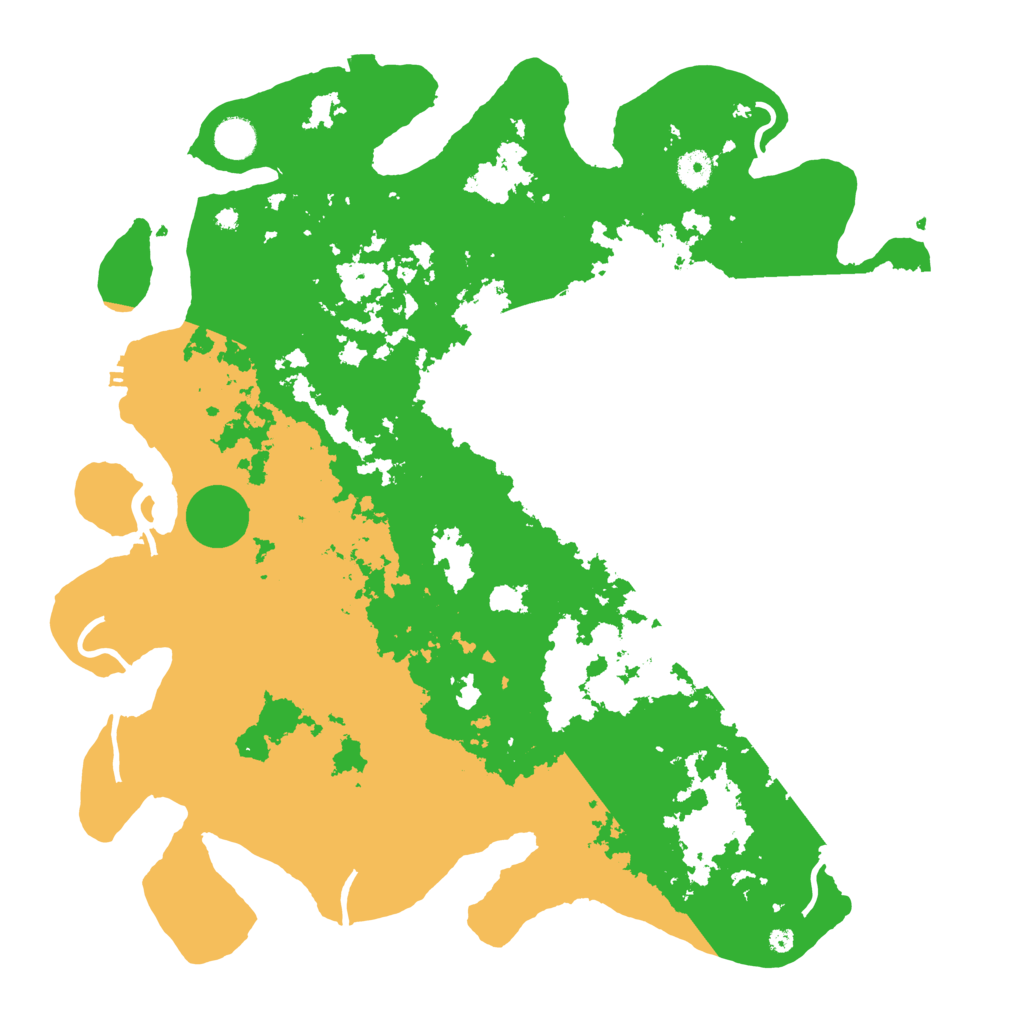 Biome Rust Map: Procedural Map, Size: 4288, Seed: 1111