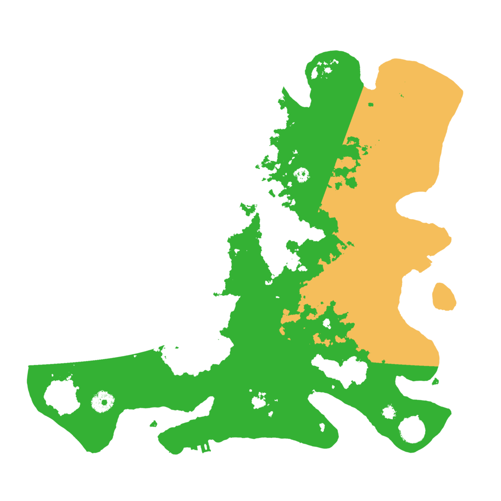 Biome Rust Map: Procedural Map, Size: 3500, Seed: 1171358080