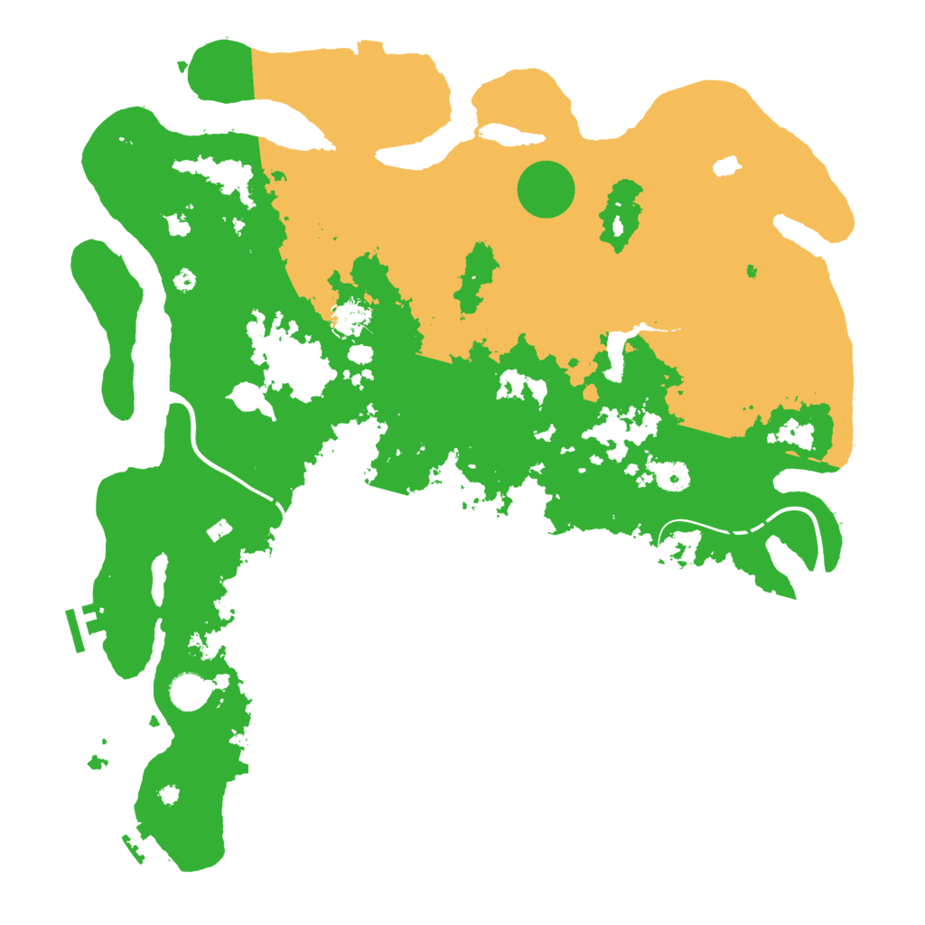 Biome Rust Map: Procedural Map, Size: 4250, Seed: 10697