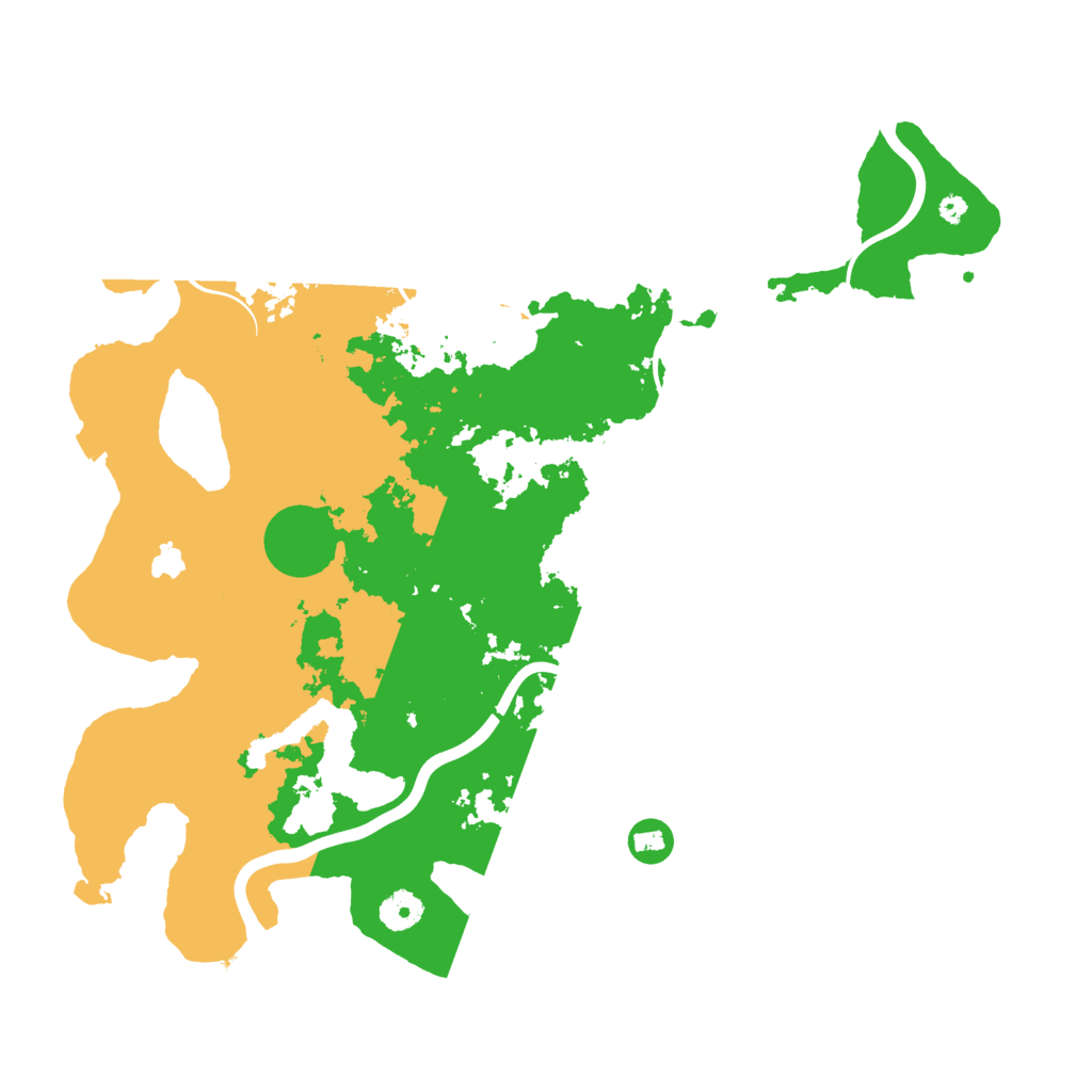 Biome Rust Map: Procedural Map, Size: 4000, Seed: 6713