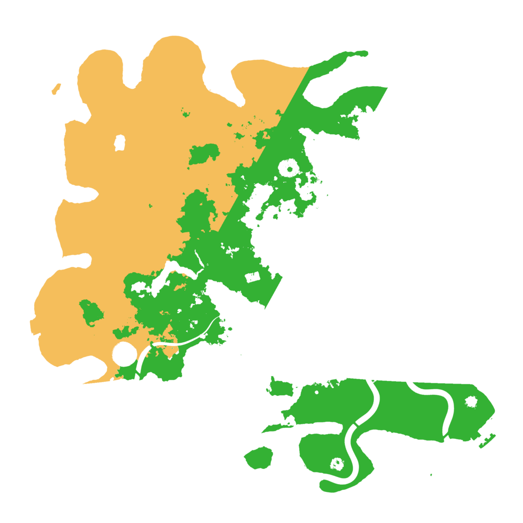 Biome Rust Map: Procedural Map, Size: 4000, Seed: 782443