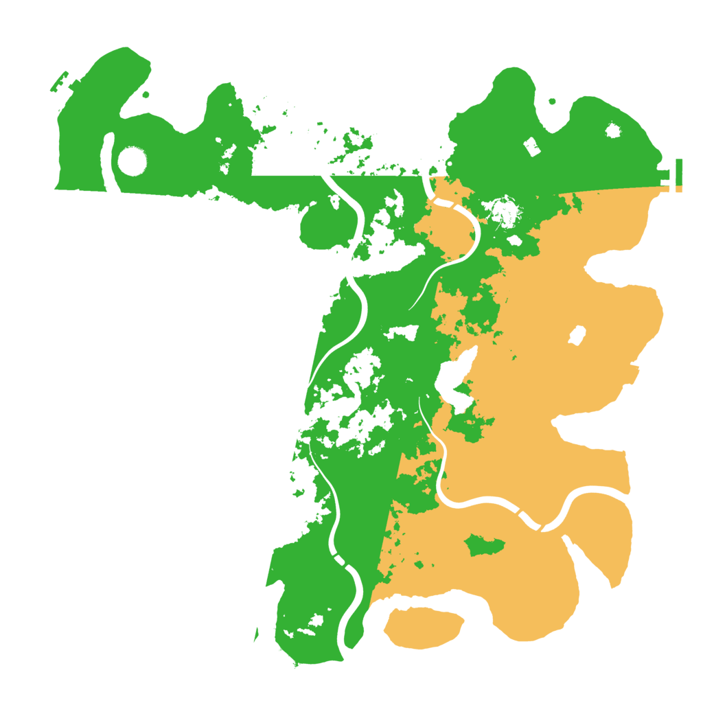 Biome Rust Map: Procedural Map, Size: 4250, Seed: 26148