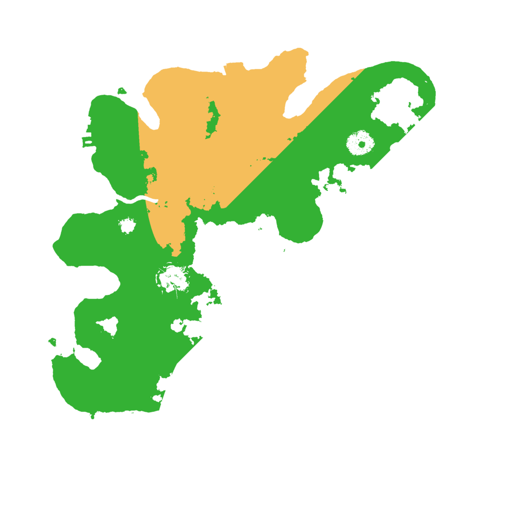 Biome Rust Map: Procedural Map, Size: 3000, Seed: 503588