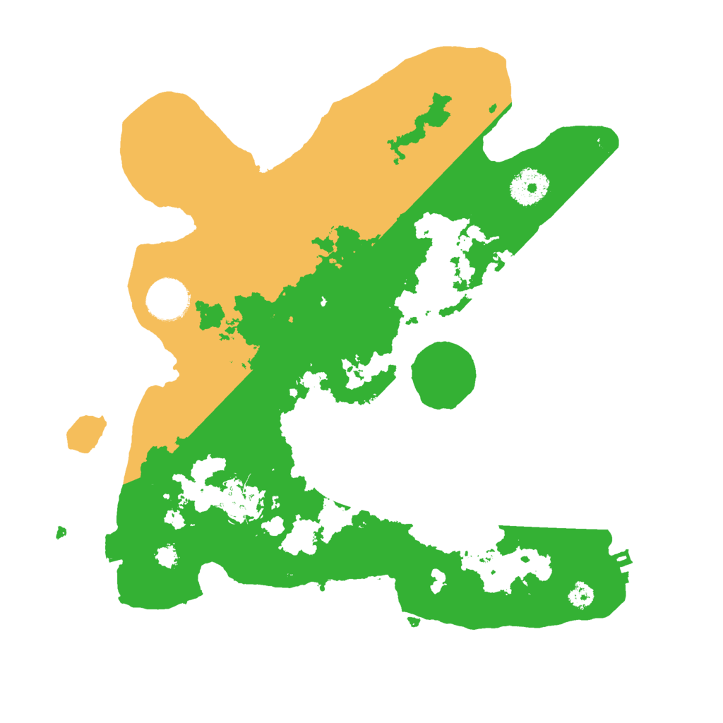 Biome Rust Map: Procedural Map, Size: 3000, Seed: 595697258