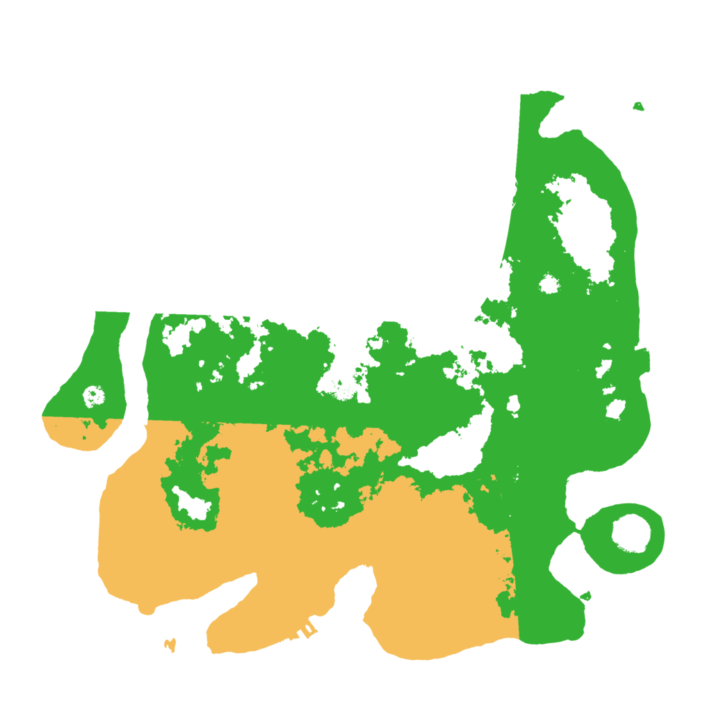 Biome Rust Map: Procedural Map, Size: 3400, Seed: 88186605