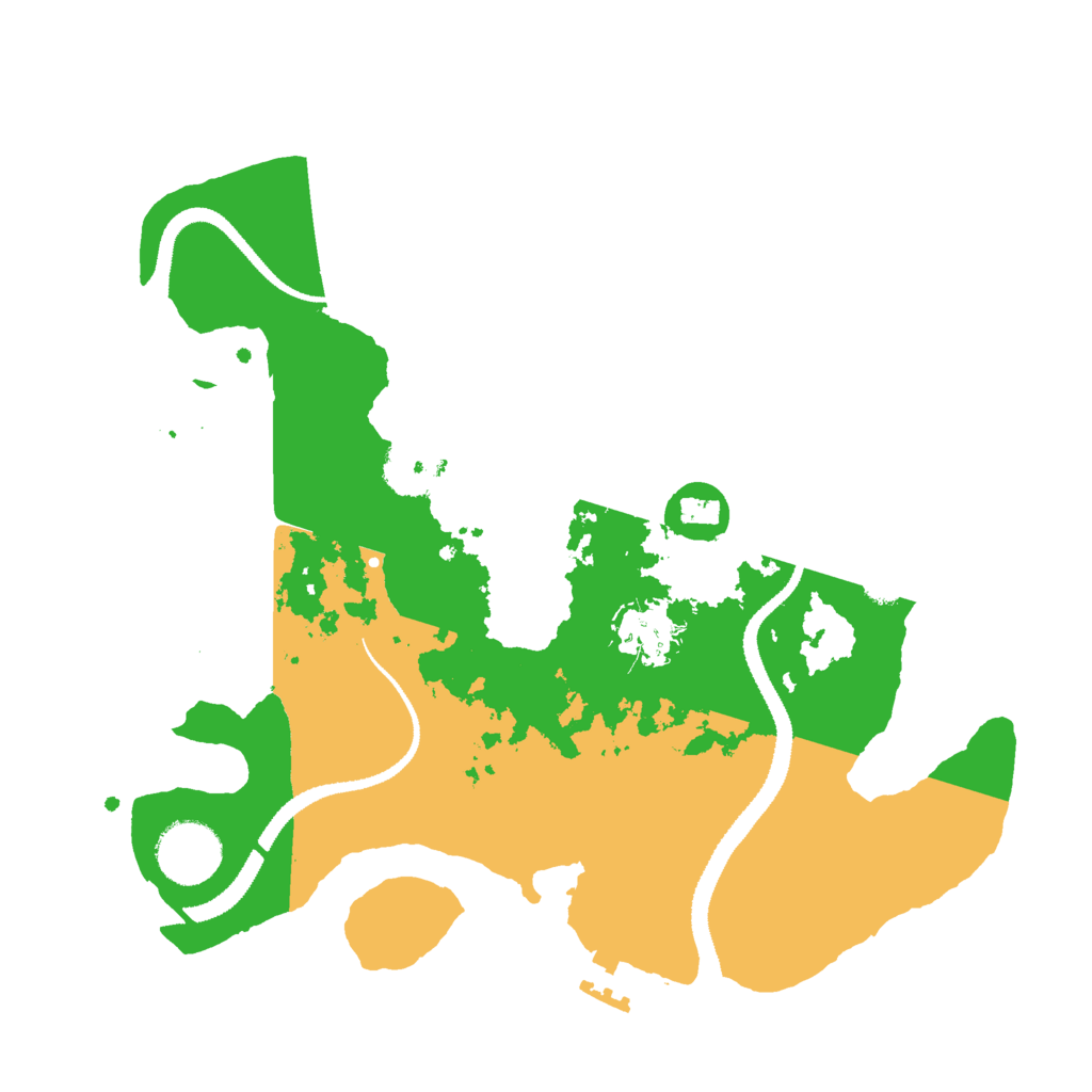 Biome Rust Map: Procedural Map, Size: 3007, Seed: 13825