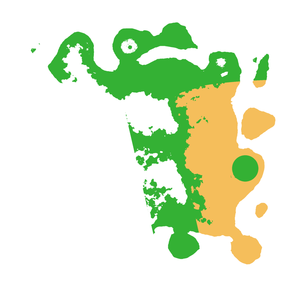 Biome Rust Map: Procedural Map, Size: 3000, Seed: 65734