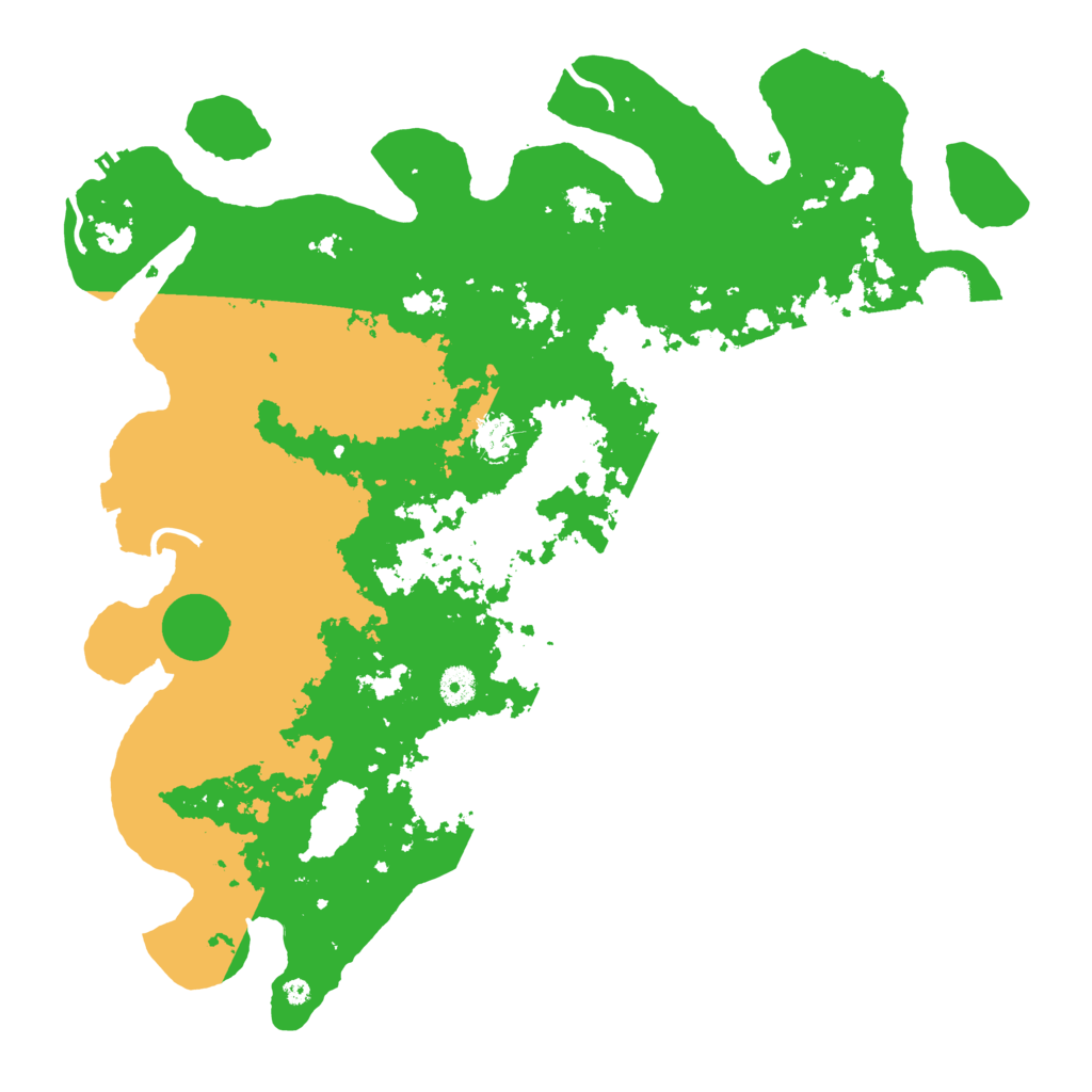 Biome Rust Map: Procedural Map, Size: 4300, Seed: 15101