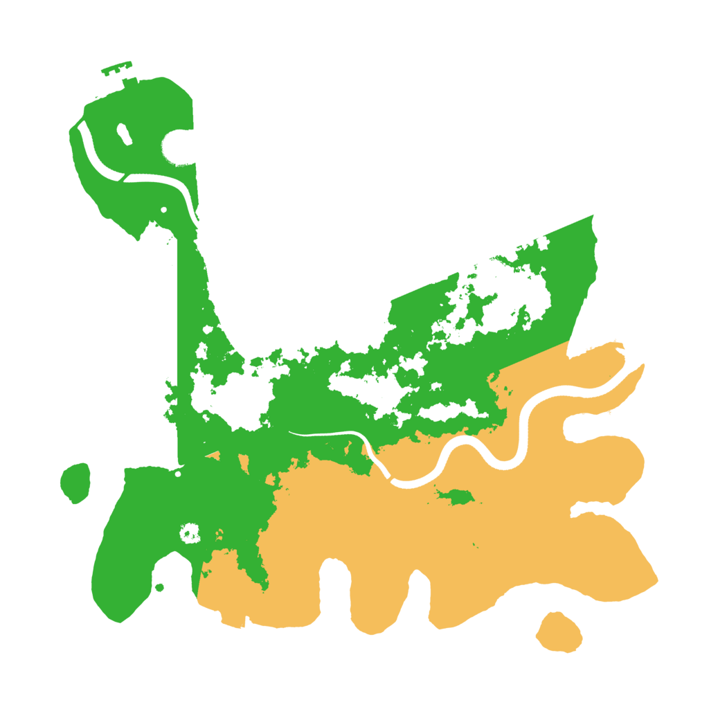 Biome Rust Map: Procedural Map, Size: 3450, Seed: 36432162