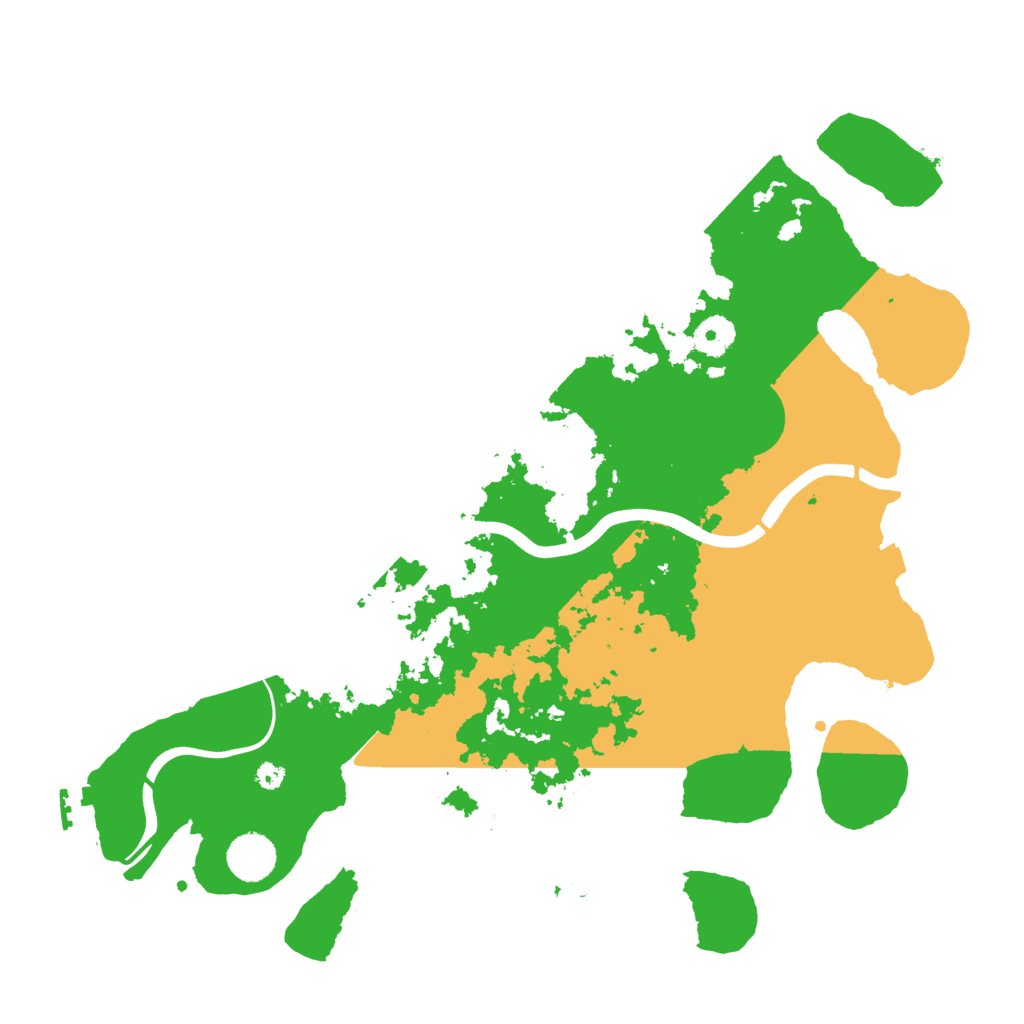 Biome Rust Map: Procedural Map, Size: 3800, Seed: 333146095