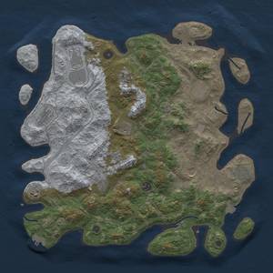 Thumbnail Rust Map: Procedural Map, Size: 4250, Seed: 1320500896, 18 Monuments