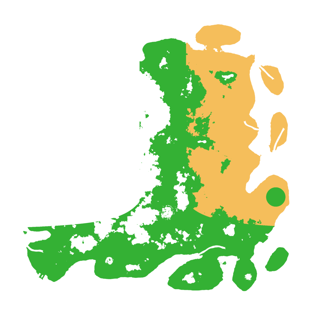 Biome Rust Map: Procedural Map, Size: 4250, Seed: 1320500896