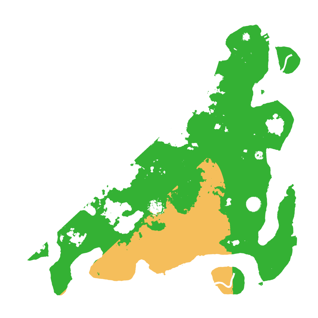 Biome Rust Map: Procedural Map, Size: 3800, Seed: 1261552022