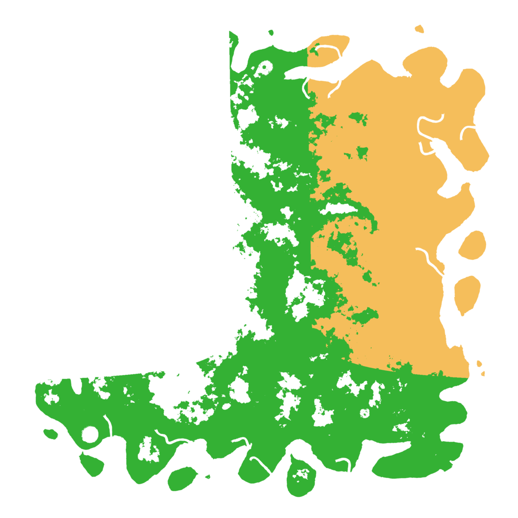 Biome Rust Map: Procedural Map, Size: 5500, Seed: 3515846